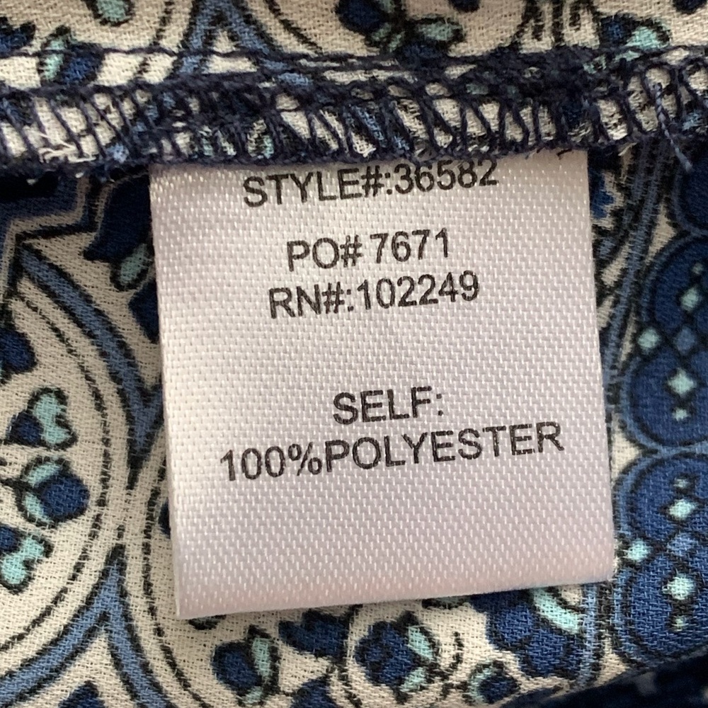 Skies are Blue Blouse SZ - S - Picture 5 of 5